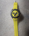 TAG HEUER Formula 1 Chronograph Quartz Yellow Dial Men's Watch Item No. CAZ101AM.FT8054